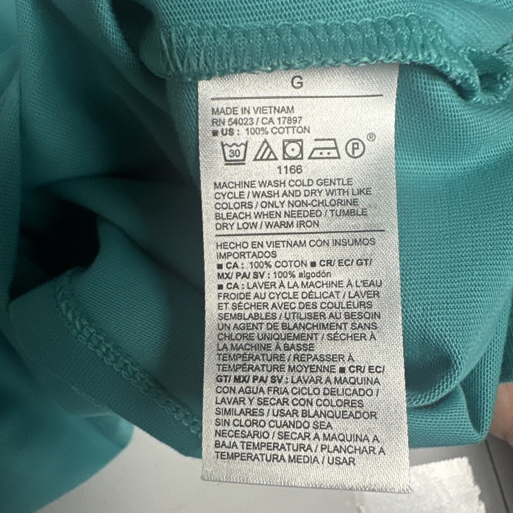 Old Navy Sleeveless Knit Shift Dress Teal Tank Dress Casual Beach Cover Up NWT L - Picture 5 of 8